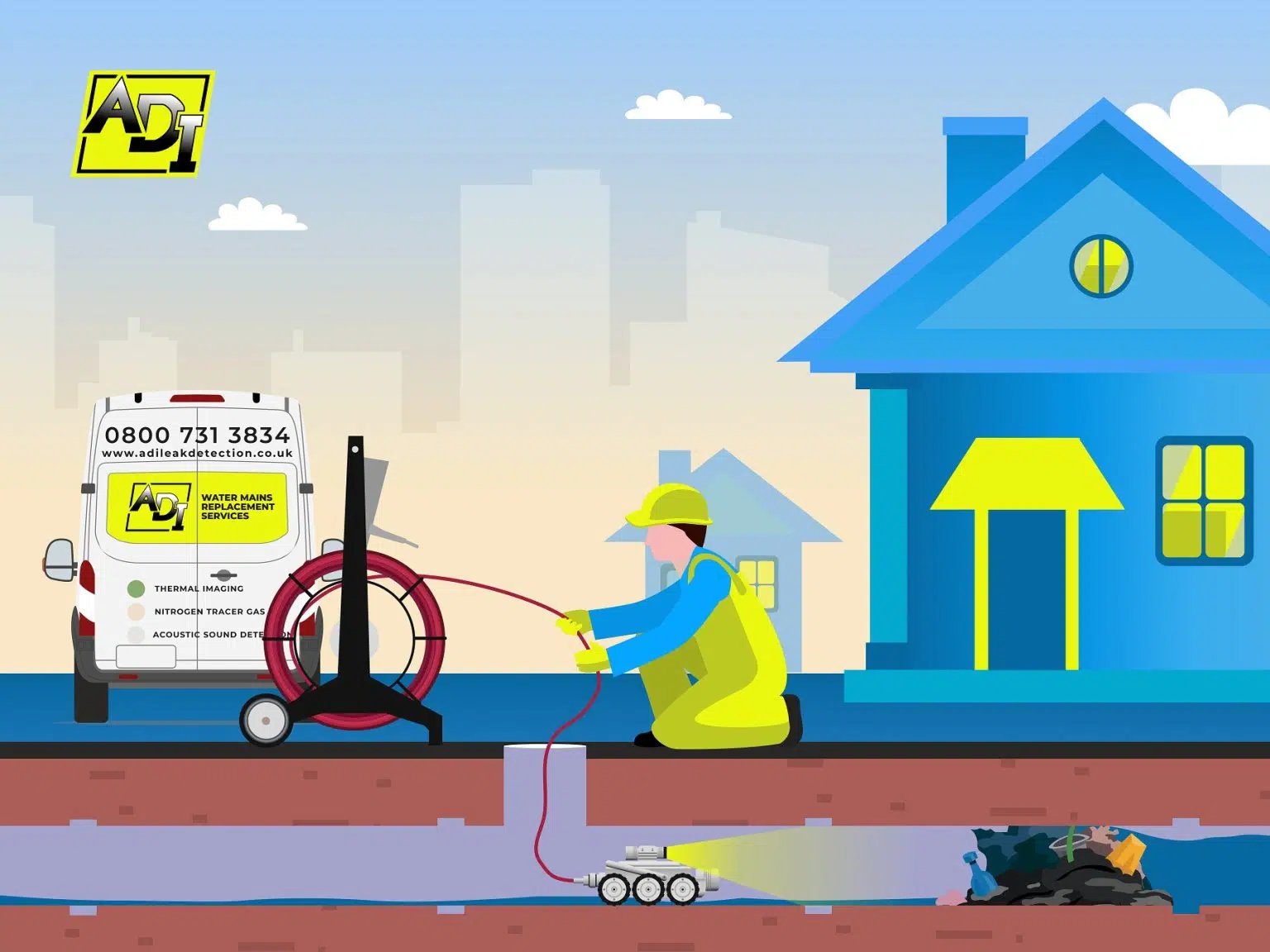 Drainage CCTV Surveys & Investigations Thame